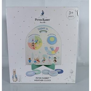 Orange Tree Toys Peter Rabbit Wooden Weather Clock